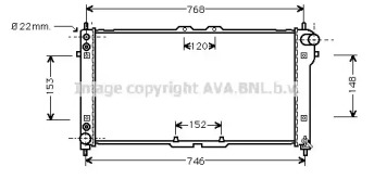 Теплообменник AVA QUALITY COOLING MZ2074