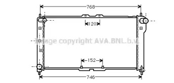 Теплообменник AVA QUALITY COOLING MZ2075