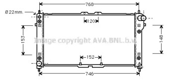 Теплообменник AVA QUALITY COOLING MZ2076