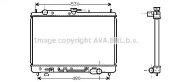 Теплообменник AVA QUALITY COOLING MZ2089