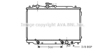 Теплообменник AVA QUALITY COOLING MZ2096