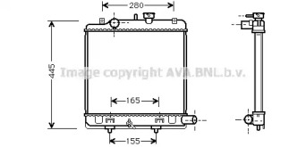 Теплообменник AVA QUALITY COOLING MZ2139