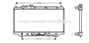 Теплообменник AVA QUALITY COOLING MZ2146