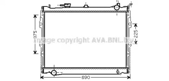 Теплообменник AVA QUALITY COOLING MZ2191