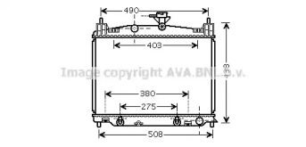 Теплообменник AVA QUALITY COOLING MZ2215