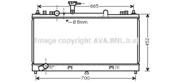 Теплообменник AVA QUALITY COOLING MZ2224