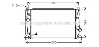 Теплообменник AVA QUALITY COOLING MZ2246