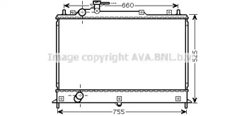 Теплообменник AVA QUALITY COOLING MZ2255