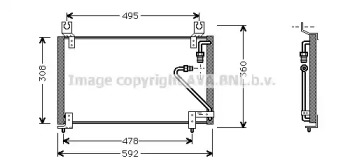 Конденсатор AVA QUALITY COOLING MZ5102