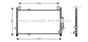 Конденсатор AVA QUALITY COOLING MZ5104