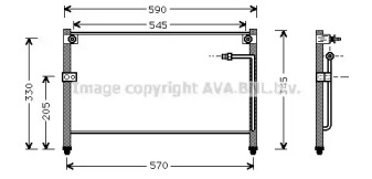 Конденсатор AVA QUALITY COOLING MZ5112