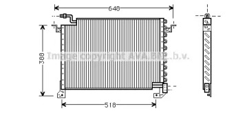 Конденсатор, кондиционер AVA QUALITY COOLING MZ5121