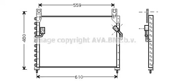 Конденсатор AVA QUALITY COOLING MZ5122