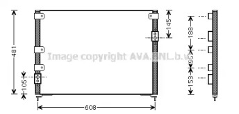 Конденсатор AVA QUALITY COOLING MZ5148