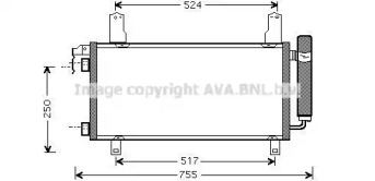 Конденсатор AVA QUALITY COOLING MZ5157D