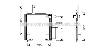 Конденсатор AVA QUALITY COOLING MZ5197