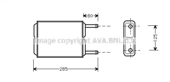 Теплообменник AVA QUALITY COOLING MZ6123