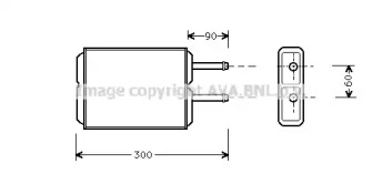 Теплообменник AVA QUALITY COOLING MZ6124