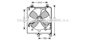 Вентилятор AVA QUALITY COOLING MZ7509