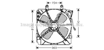 Вентилятор AVA QUALITY COOLING MZ7518