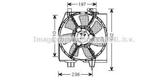 Вентилятор AVA QUALITY COOLING MZ7540