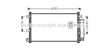 Конденсатор AVA QUALITY COOLING MZA5238D