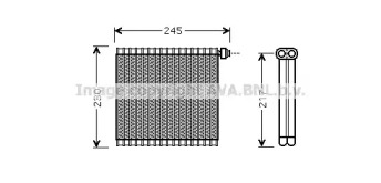 Испаритель, кондиционер AVA QUALITY COOLING MZV217