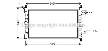 Теплообменник AVA QUALITY COOLING OL2022