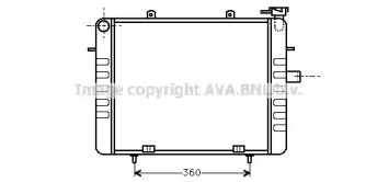 Теплообменник AVA QUALITY COOLING OL2036