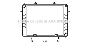 Теплообменник AVA QUALITY COOLING OL2038