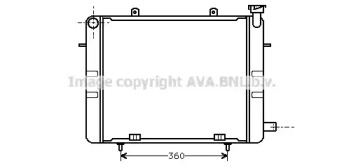 Теплообменник AVA QUALITY COOLING OL2041