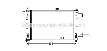 Теплообменник AVA QUALITY COOLING OL2047