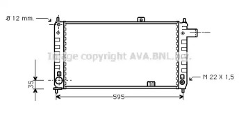 Теплообменник AVA QUALITY COOLING OL2048