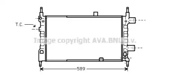 Теплообменник AVA QUALITY COOLING OL2068