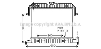 Теплообменник AVA QUALITY COOLING OL2085