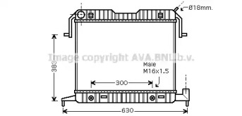 Теплообменник AVA QUALITY COOLING OL2086