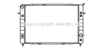 Теплообменник AVA QUALITY COOLING OL2096