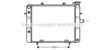 Теплообменник AVA QUALITY COOLING OL2125