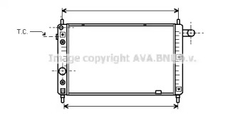 Теплообменник AVA QUALITY COOLING OL2126