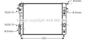 Теплообменник AVA QUALITY COOLING OL2193