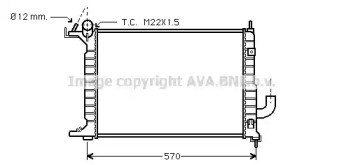 Теплообменник AVA QUALITY COOLING OL2218