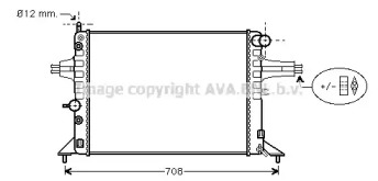 Теплообменник AVA QUALITY COOLING OL2256