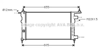 Теплообменник AVA QUALITY COOLING OL2261