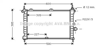 Теплообменник AVA QUALITY COOLING OL2266