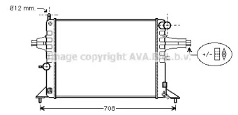 Теплообменник AVA QUALITY COOLING OL2272