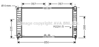 Теплообменник AVA QUALITY COOLING OL2284