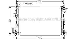 Теплообменник AVA QUALITY COOLING OL2339