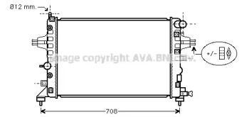 Теплообменник AVA QUALITY COOLING OL2362