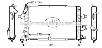 Теплообменник AVA QUALITY COOLING OL2364