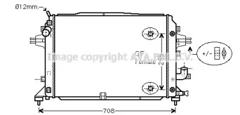 Теплообменник AVA QUALITY COOLING OL2460